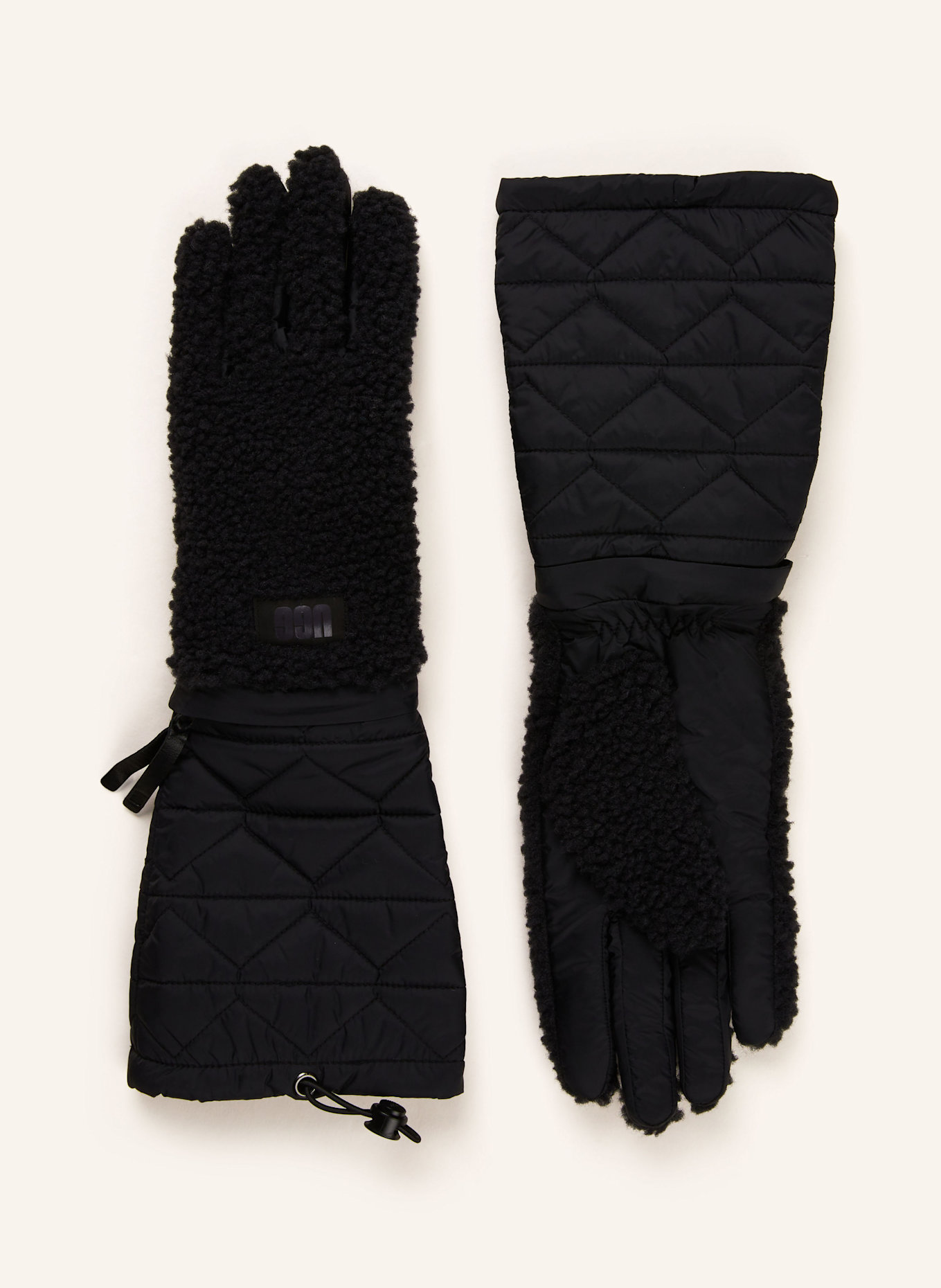 Перчатки из смеси материалов Ugg, черный
Перчатки из смеси материалов Ugg, черный