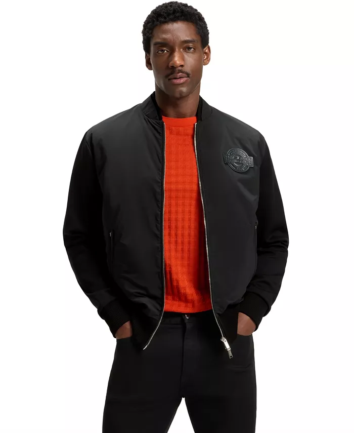 Куртка мужская из хлопкового джерси Porsche x BOSS Hugo Boss, черный
Куртка мужская из хлопкового джерси Porsche x BOSS Hugo Boss, черный