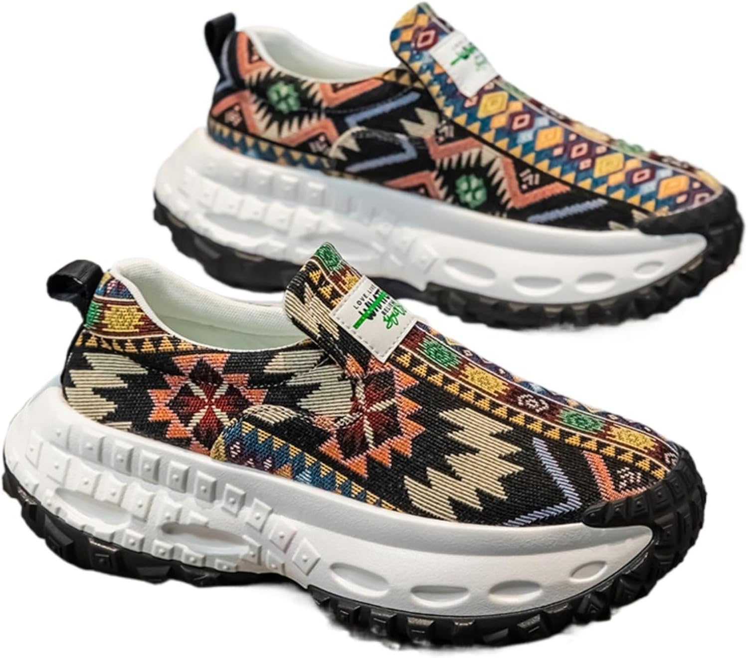 Дышащие мужские слипоны в стиле «папиных кроссовок» с вышивкой, легкие кроссовки на платформе с толстой амортизирующей подошвой, удобная обувь для повседневной ходьбы Azttoztto, черный
Дышащие мужские слипоны в стиле «папиных кроссовок» с вышивкой, легкие кроссовки на платформе с толстой амортизирующей подошвой, удобная обувь для повседневной ходьбы Azttoztto, черный