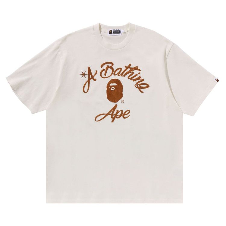 Футболка BAPE Chain Stitch College Relaxed Fit Tee, Ivory
Футболка BAPE Chain Stitch College Relaxed Fit Tee, Ivory