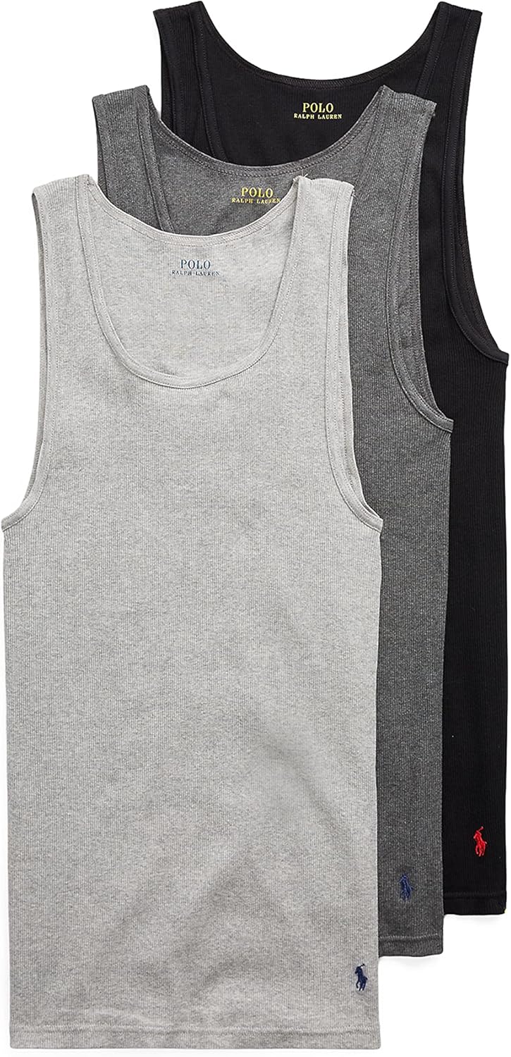 Polo Ralph Lauren Mens Classic Fit Cotton Tanks 3-Packs, Andover Heather/Madison Heather/Black, Черный, Polo Ralph Lauren Mens Classic Fit Cotton Tanks 3-Packs, Andover Heather/Madison Heather/Black
Polo Ralph Lauren Mens Classic Fit Cotton Tanks 3-Packs, Andover Heather/Madison Heather/Black, Черный, Polo Ralph Lauren Mens Classic Fit Cotton Tanks 3-Packs, Andover Heather/Madison Heather/Black