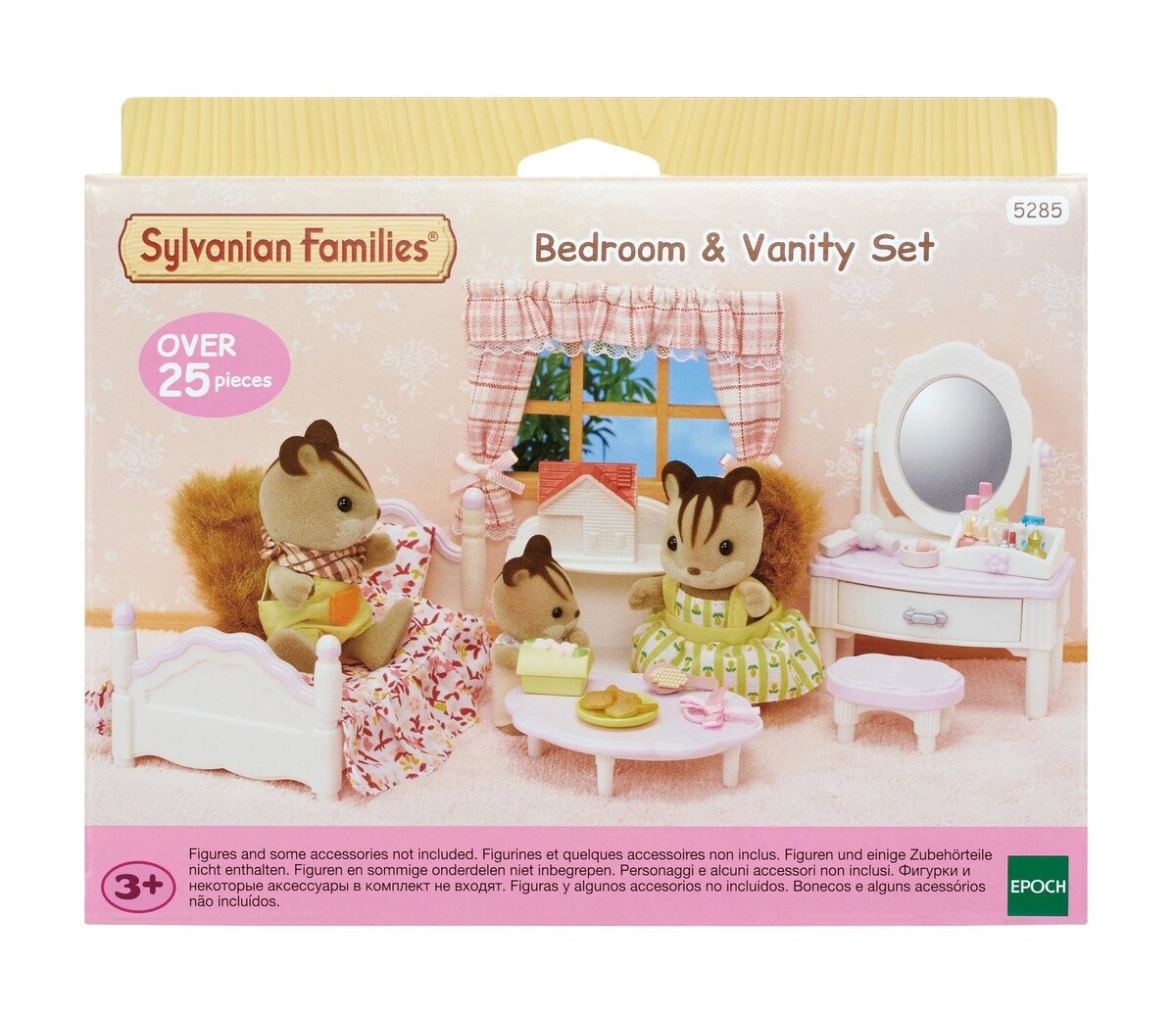 Sylvanian Families, Коллекционные фигурки, Спальный гарнитур с туалетным столиком, 5285
Sylvanian Families, Коллекционные фигурки, Спальный гарнитур с туалетным столиком, 5285