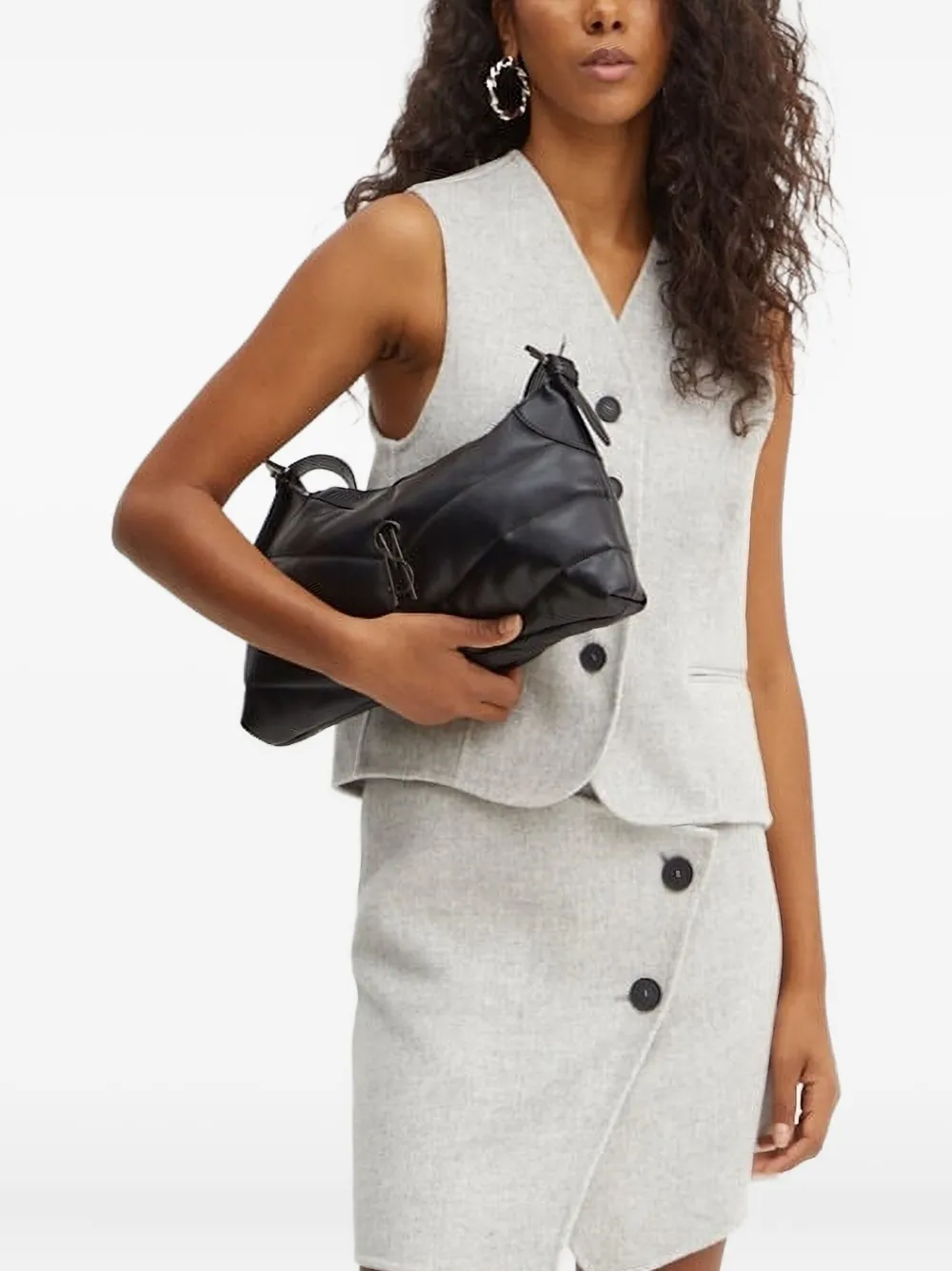 Топ на пуговицах Liviana Conti, серый
Топ на пуговицах Liviana Conti, серый