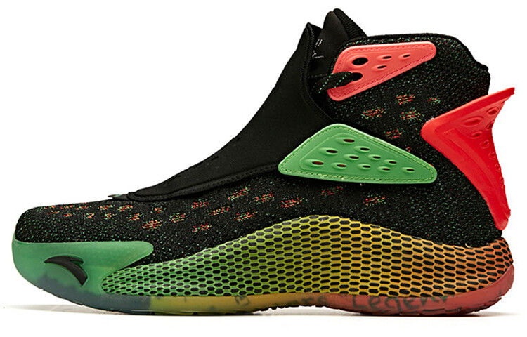 Баскетбольные кроссовки KT5 мужские высокие черные/зеленые Anta
Баскетбольные кроссовки KT5 мужские высокие черные/зеленые Anta