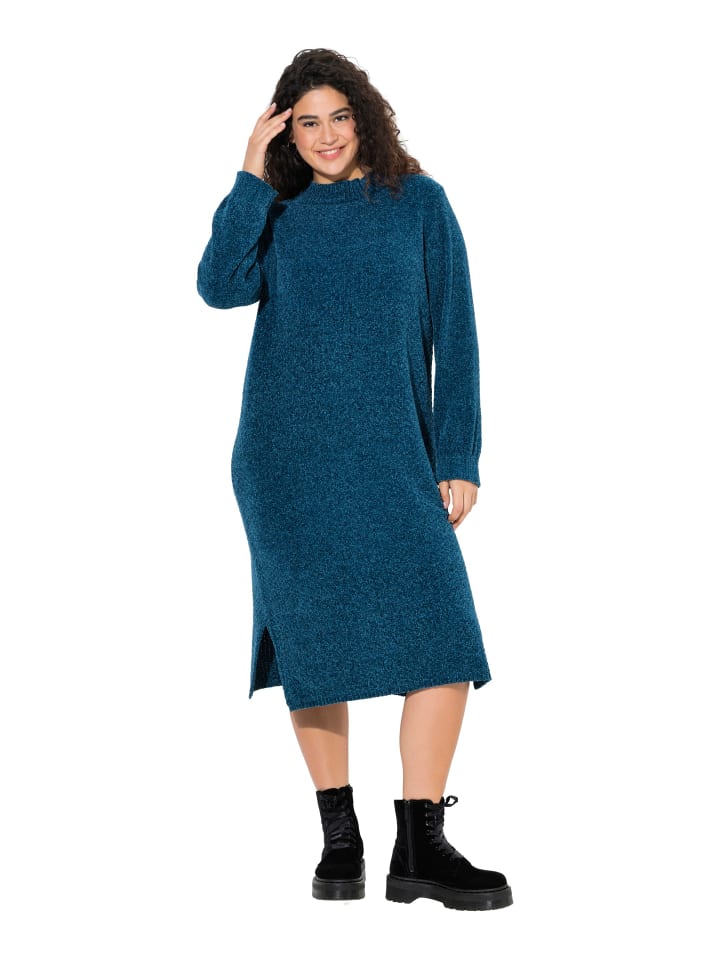 Ulla Popken Вязаное платье цвета бензина
Ulla Popken Вязаное платье цвета бензина