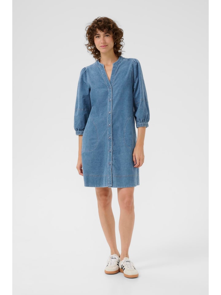 PART TWO Платье SitaPW, прямого кроя, из светло-голубого денима
PART TWO Платье SitaPW, прямого кроя, из светло-голубого денима
