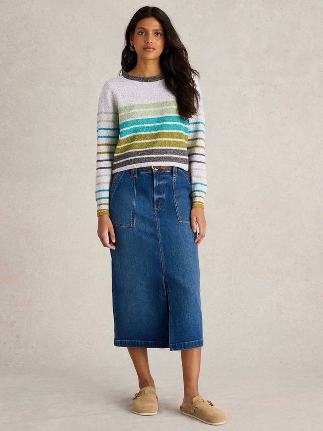 Джемпер в полоску от талии White Stuff, цвет Grey/Multi
Джемпер в полоску от талии White Stuff, цвет Grey/Multi