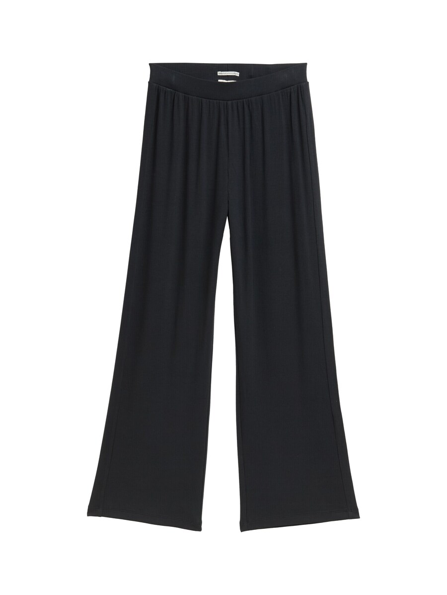 Леггинсы с широкими штанинами TOM TAILOR, черный 
Леггинсы с широкими штанинами TOM TAILOR, черный