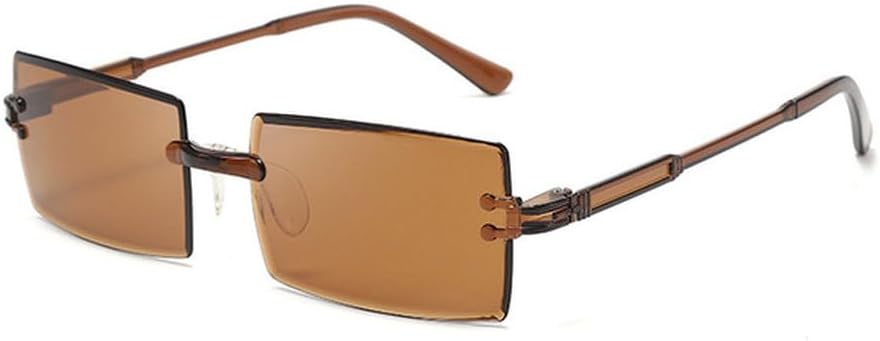 Ретро солнцезащитные очки для женщин, без оправы, градиентные солнцезащитные очки, модные солнцезащитные очки с оригинальными линзами, женские очки без оправы TKKTLLT, Tea
Ретро солнцезащитные очки для женщин, без оправы, градиентные солнцезащитные очки, модные солнцезащитные очки с оригинальными линзами, женские очки без оправы TKKTLLT, Tea