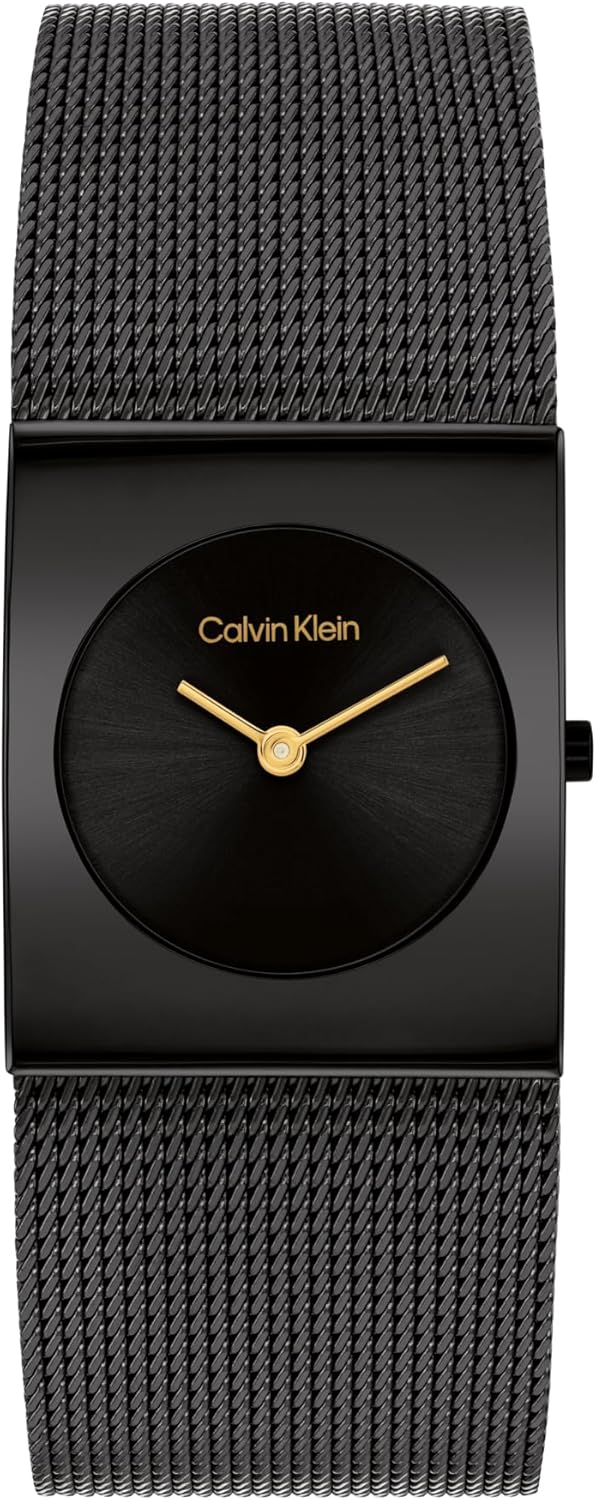Женские часы Calvin Klein CK Pulse - кварцевые часы 26 мм, 2 часа, браслет из нержавеющей стали, водонепроницаемость 30 метров, минималистичный стиль, модные часы премиум-класса, подарок для нее, Black
Женские часы Calvin Klein CK Pulse - кварцевые часы 26 мм, 2 часа, браслет из нержавеющей стали, водонепроницаемость 30 метров, минималистичный стиль, модные часы премиум-класса, подарок для нее, Black