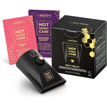 Elchim Hot Honey Care Starter Kit Система интенсивного кондиционирования с насадкой и 4 одноразовыми процедурами
Elchim Hot Honey Care Starter Kit Система интенсивного кондиционирования с насадкой и 4 одноразовыми процедурами