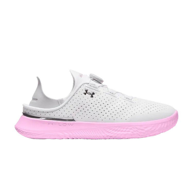 Кроссовки Under Armour SlipSpeed 'White Stellar Pink', белый
Кроссовки Under Armour SlipSpeed 'White Stellar Pink', белый
