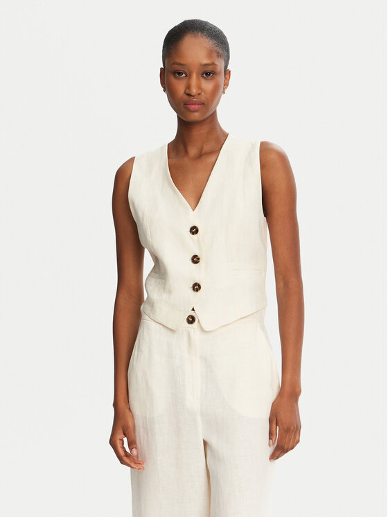 Жилет для костюма стандартный крой Anemone 2515151012 Marella, экрю
Жилет для костюма стандартный крой Anemone 2515151012 Marella, экрю