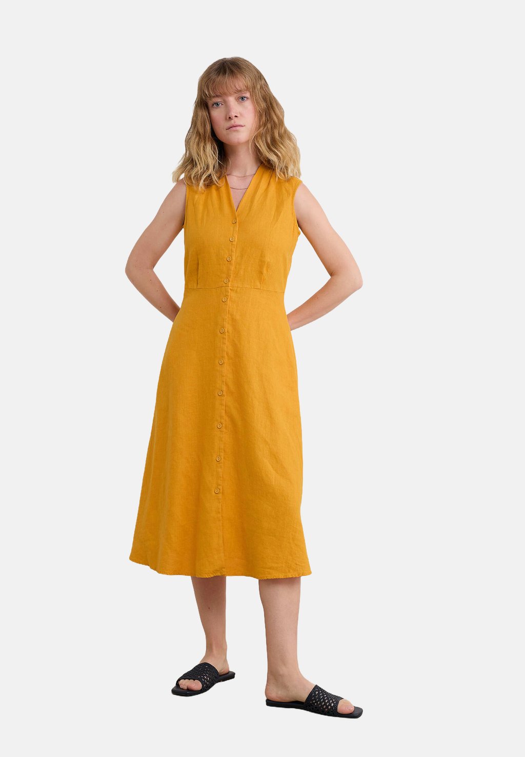 Платье-рубашка Seasalt Cornwall, желтый
Платье-рубашка Seasalt Cornwall, желтый