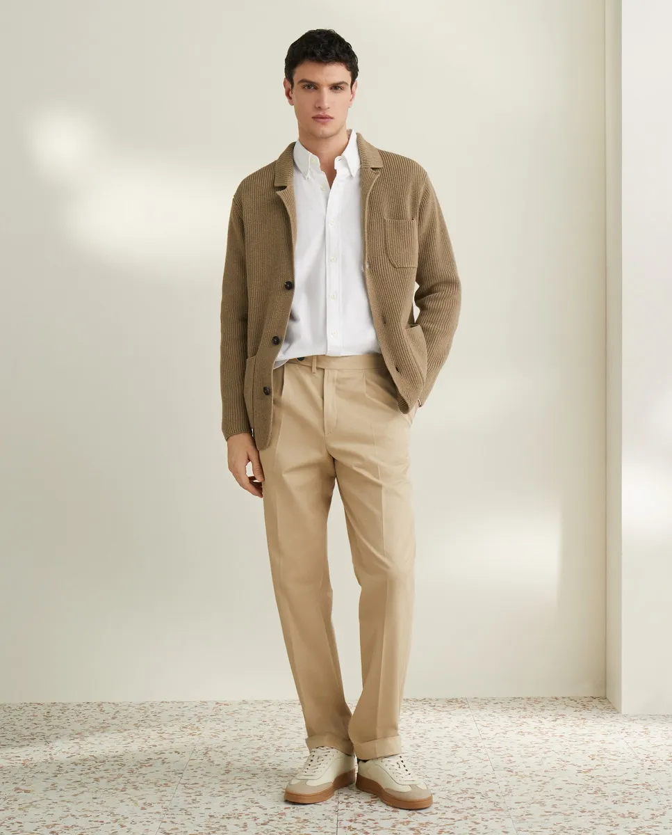 Мужские спортивные брюки из микротрикотина Emidio Tucci, бежевый
Мужские спортивные брюки из микротрикотина Emidio Tucci, бежевый