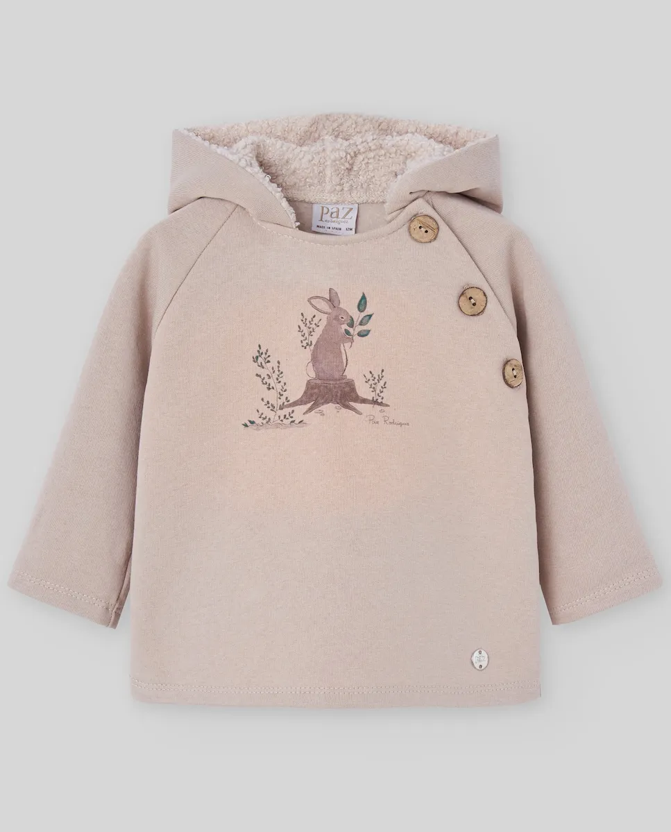 Детский свитшот коллекции Помпон Paz Rodríguez, бежевый
Детский свитшот коллекции Помпон Paz Rodríguez, бежевый