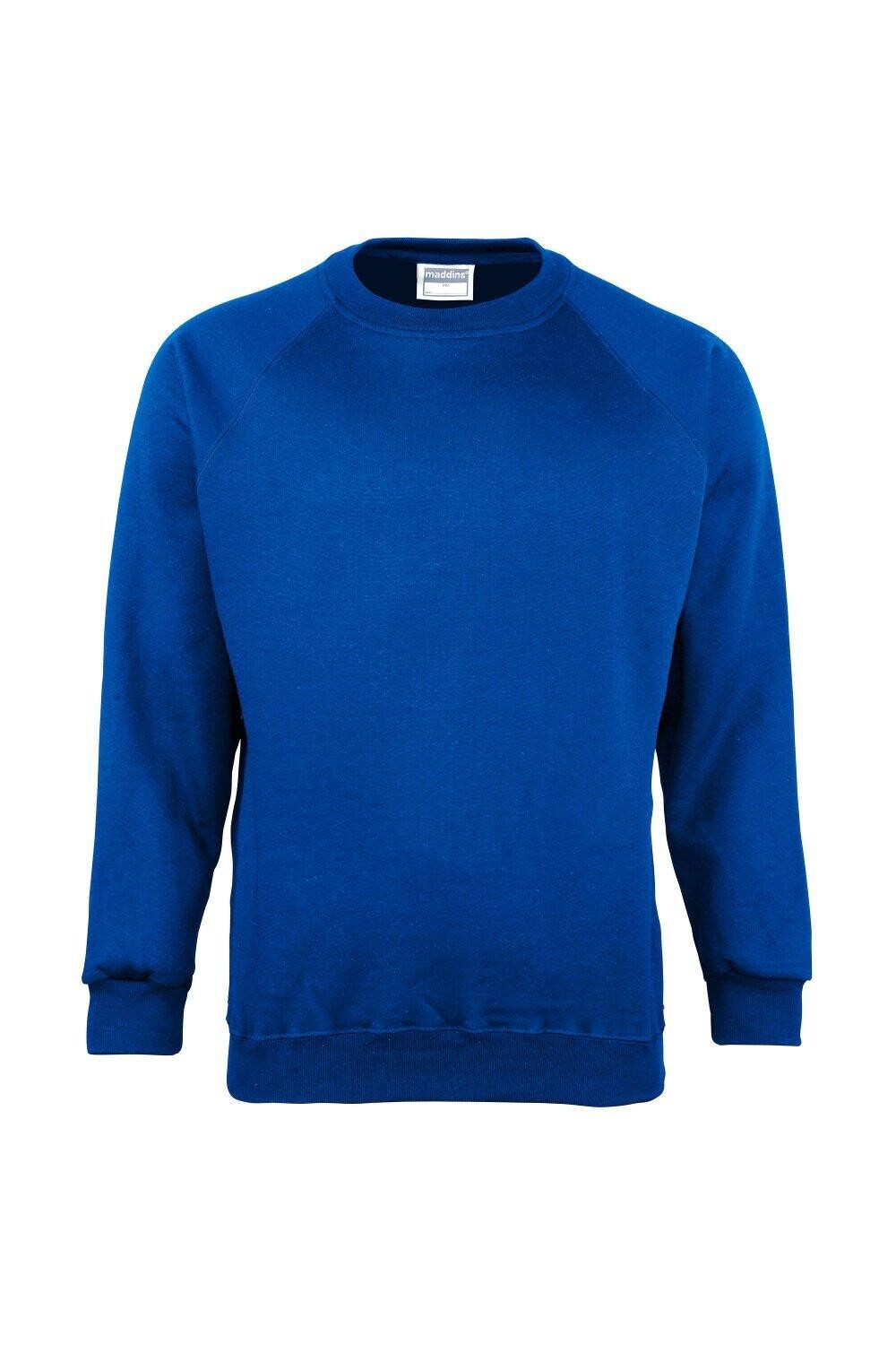 Однотонный свитшот с круглым вырезом Coloursure Maddins, синий
Однотонный свитшот с круглым вырезом Coloursure Maddins, синий