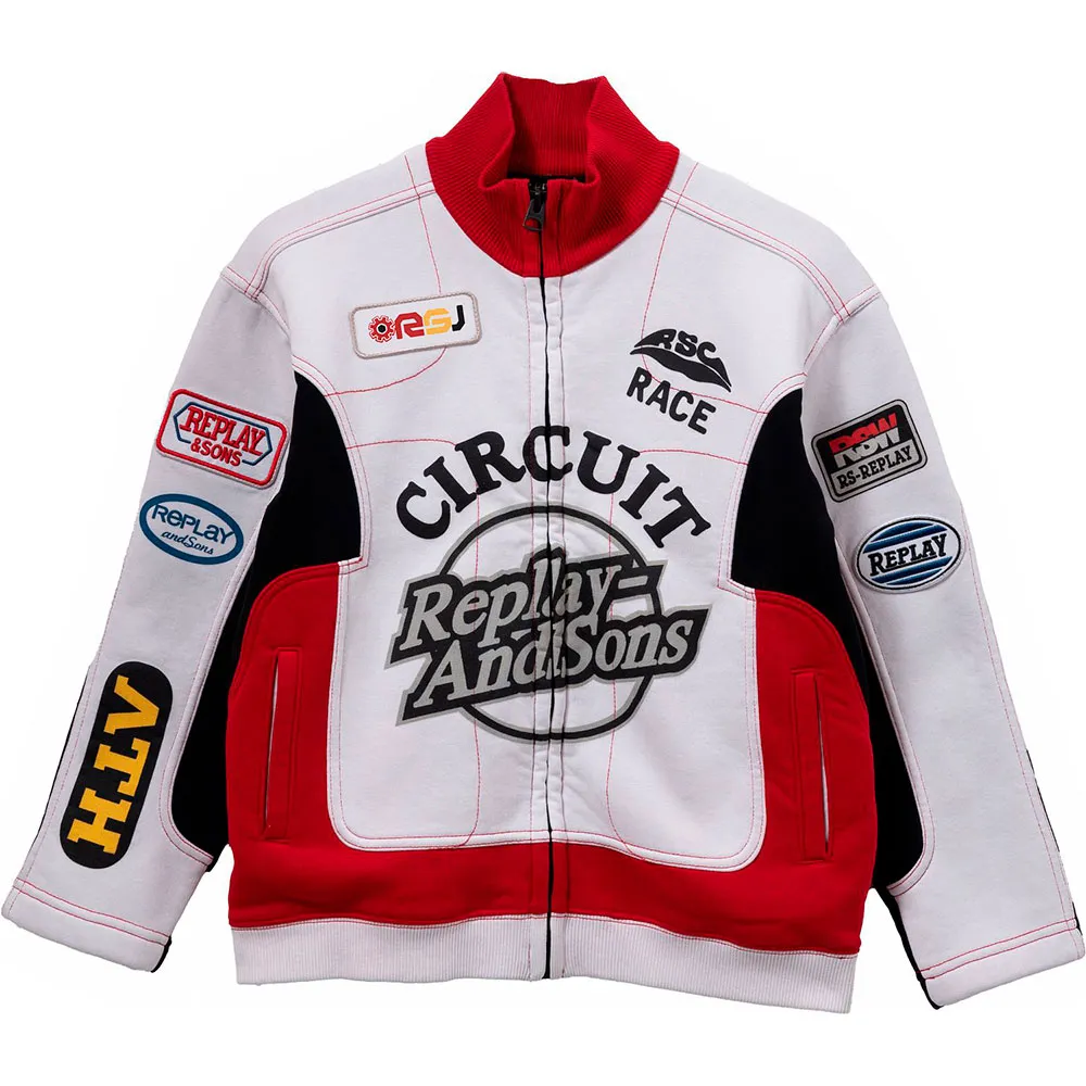 Толстовка Replay SB2727.050.23978 full zip, белый
Толстовка Replay SB2727.050.23978 full zip, белый