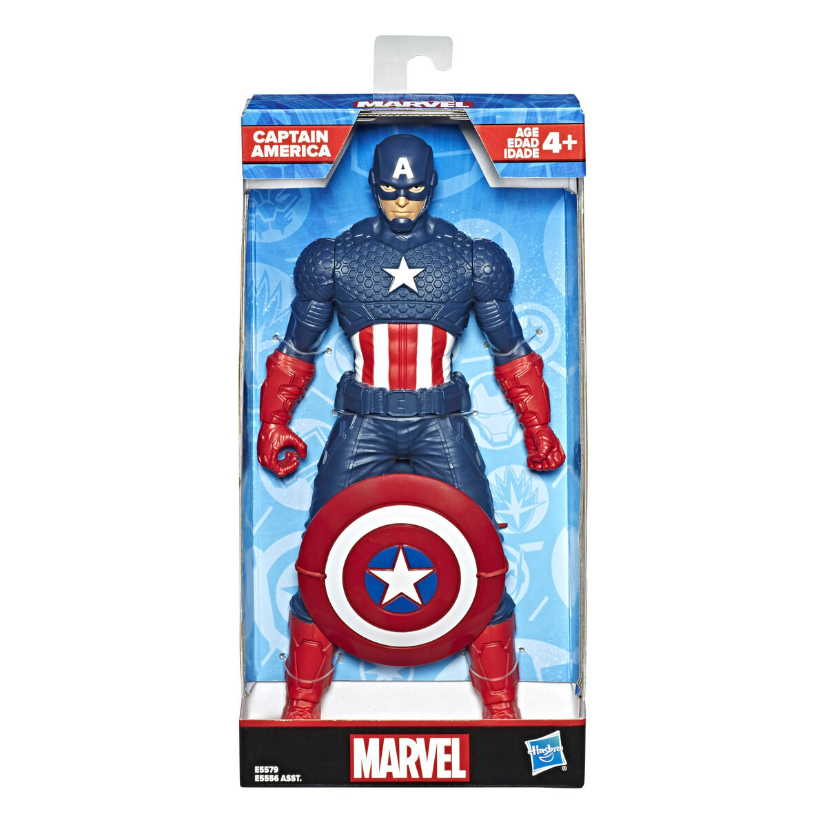 Marvel Classic, фигурка Капитана Америки 25 см, E5579 Hasbro 
Marvel Classic, фигурка Капитана Америки 25 см, E5579 Hasbro