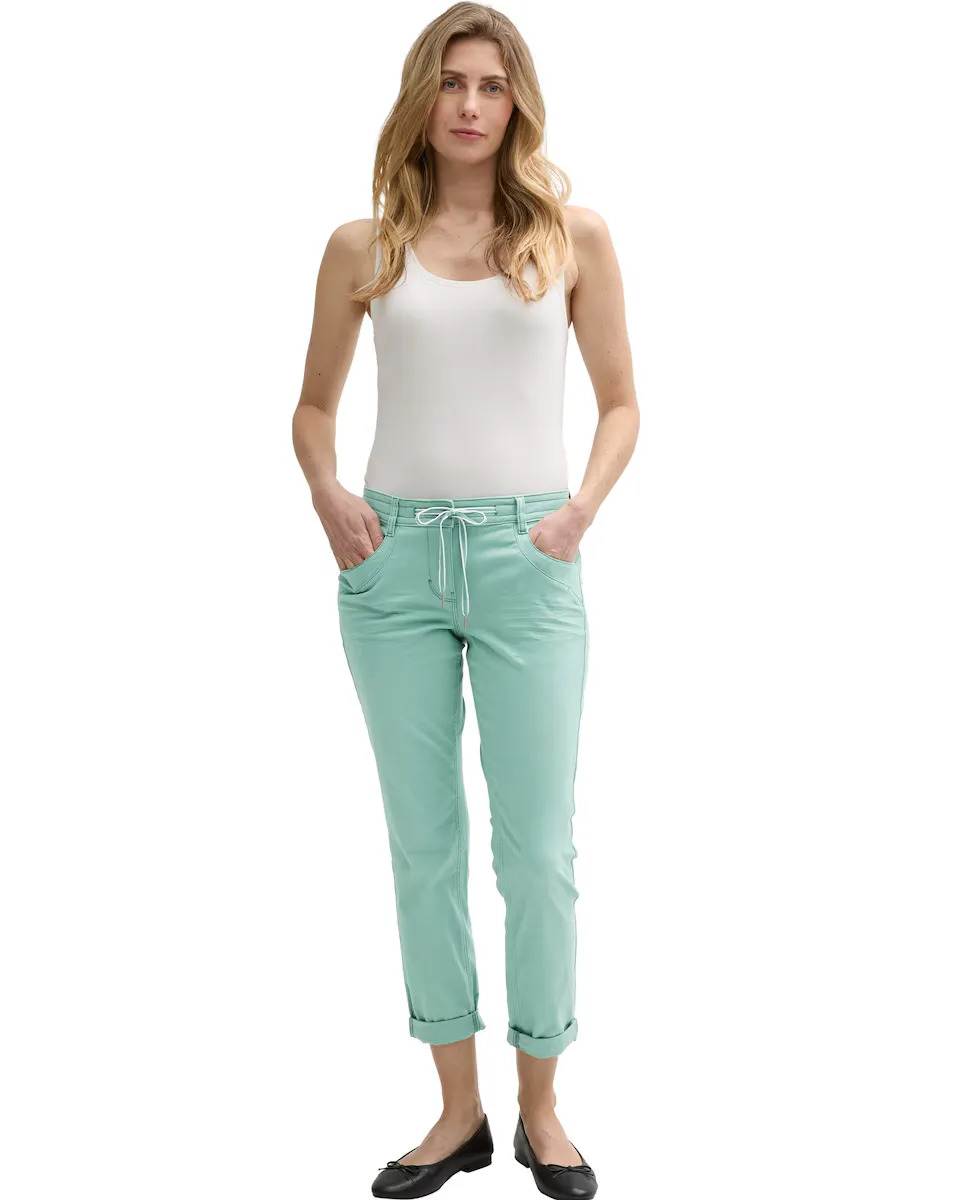 Женские зауженные джинсы с завязкой на шнурке Tom Tailor, бирюзовый
Женские зауженные джинсы с завязкой на шнурке Tom Tailor, бирюзовый