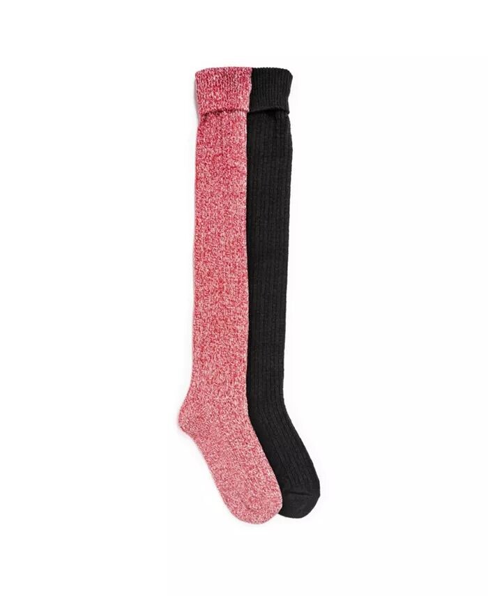 Комплект из 2 женских носков выше колена Marl, одна пара MUK LUKS, красный
Комплект из 2 женских носков выше колена Marl, одна пара MUK LUKS, красный