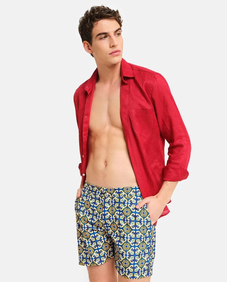 Разноцветные мужские шорты-бермуды для плавания PENINSULA, мультиколор
Разноцветные мужские шорты-бермуды для плавания PENINSULA, мультиколор