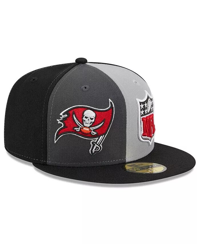 Мужская серо-черная кепка Tampa Bay Buccaneers 2023 Sideline 59FIFTY New Era
Мужская серо-черная кепка Tampa Bay Buccaneers 2023 Sideline 59FIFTY New Era