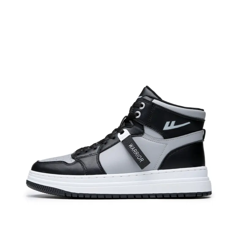 Кеды мужские, Обувь для скейтборда Мужская с высоким верхом Warrior, цвет Black Gray
Кеды мужские, Обувь для скейтборда Мужская с высоким верхом Warrior, цвет Black Gray