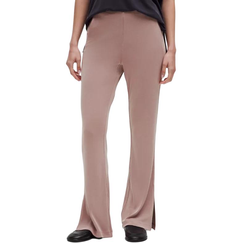 Мягкие стрейчевые повседневные брюки для женщин Lululemon, розовый
Мягкие стрейчевые повседневные брюки для женщин Lululemon, розовый