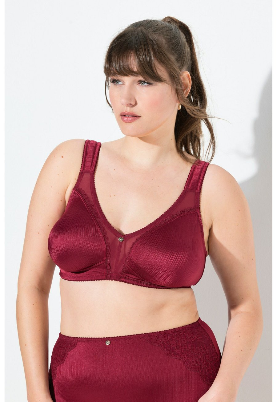 Бюстгальтер Ulla Popken Underwired bra, Claret/Berry
Бюстгальтер Ulla Popken Underwired bra, Claret/Berry