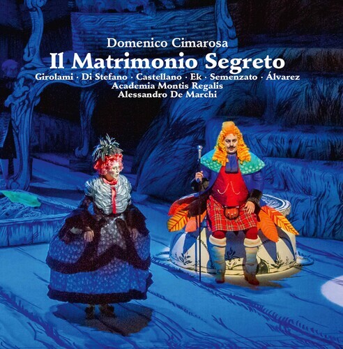 CD диск Cimarosa / Academia Montis Regalis / Marchi: Il Matrimonio Segreto
CD диск Cimarosa / Academia Montis Regalis / Marchi: Il Matrimonio Segreto