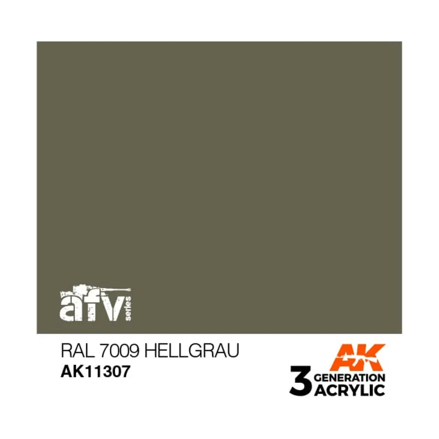 RAL 7009 Хеллграу, 3rd Gen Acrylic - AFV
RAL 7009 Хеллграу, 3rd Gen Acrylic - AFV
