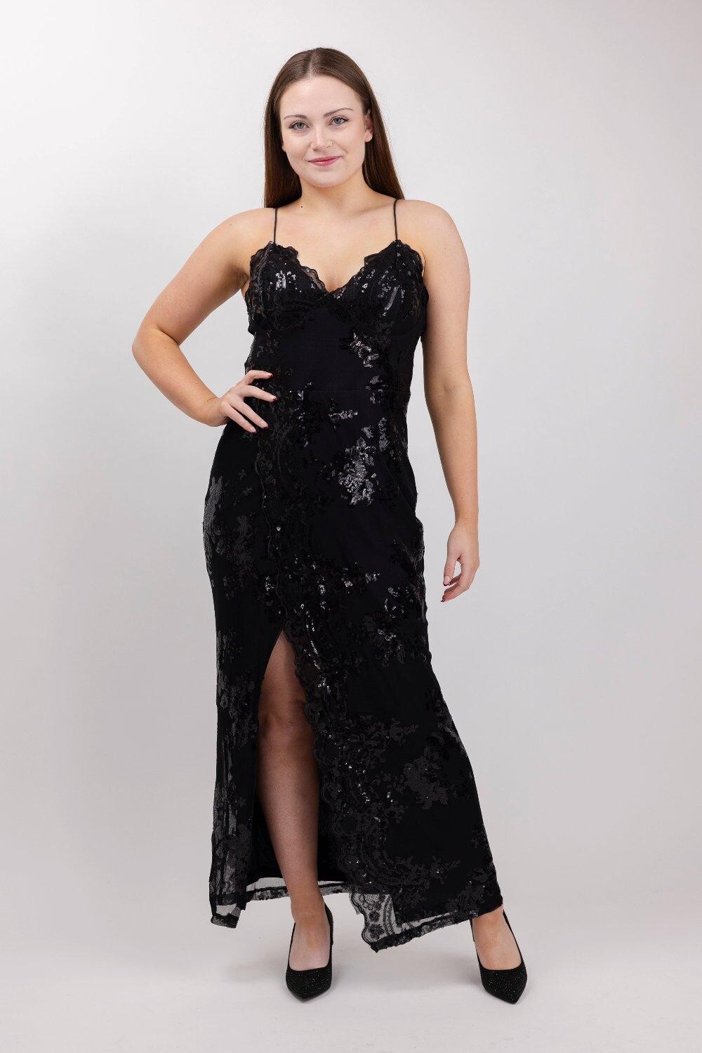 Платье Luna с пайетками BeReal, черный
Платье Luna с пайетками BeReal, черный