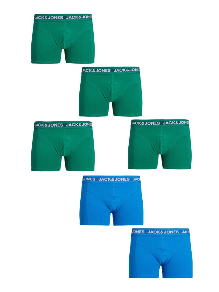 Боксеры Jack & Jones 6 er Pack Unterhose SET Collor Design, цвет grün-blau
Боксеры Jack & Jones 6 er Pack Unterhose SET Collor Design, цвет grün-blau