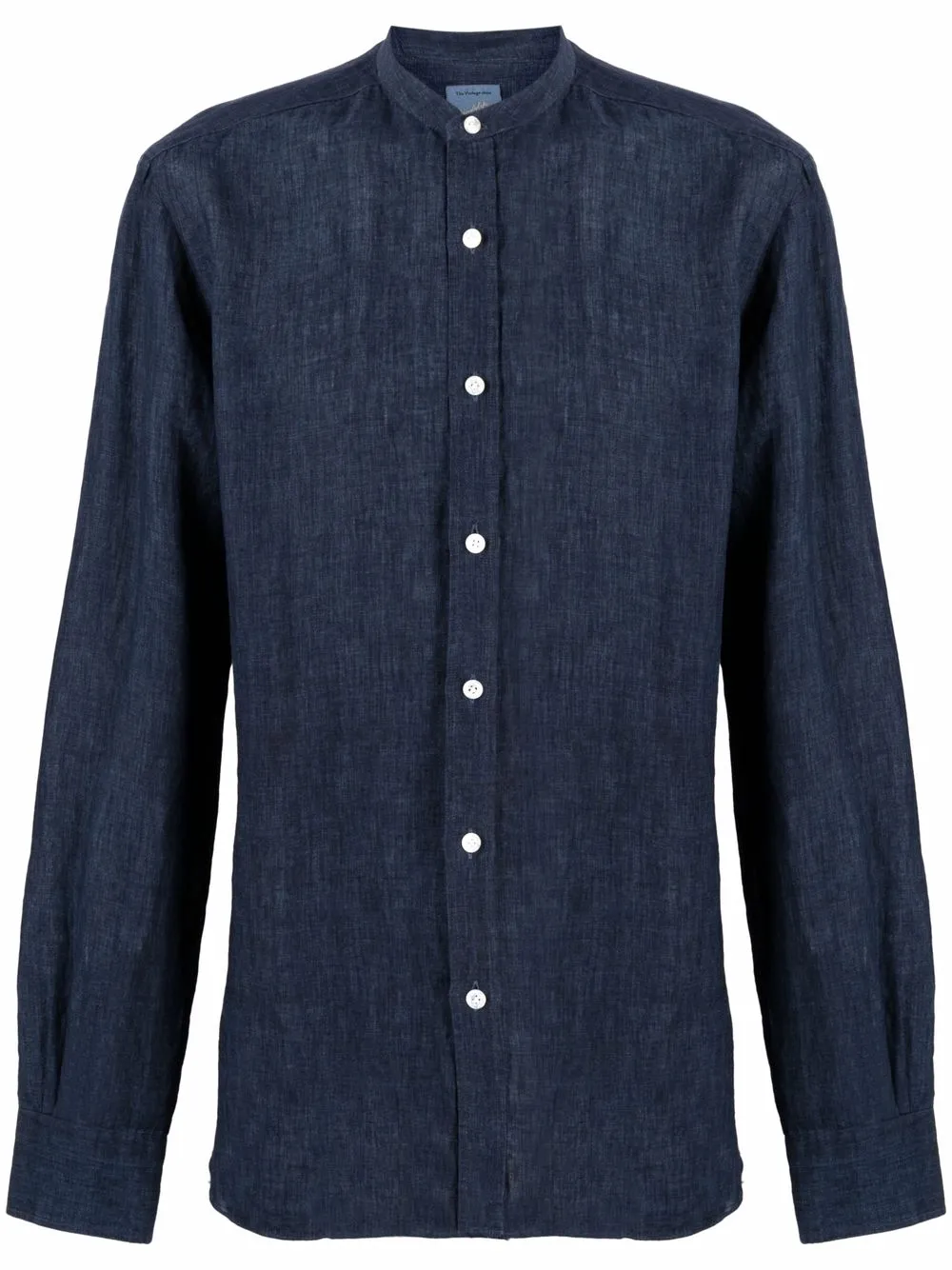 Рубашка с воротником-стойкой Barba, синий
Рубашка с воротником-стойкой Barba, синий