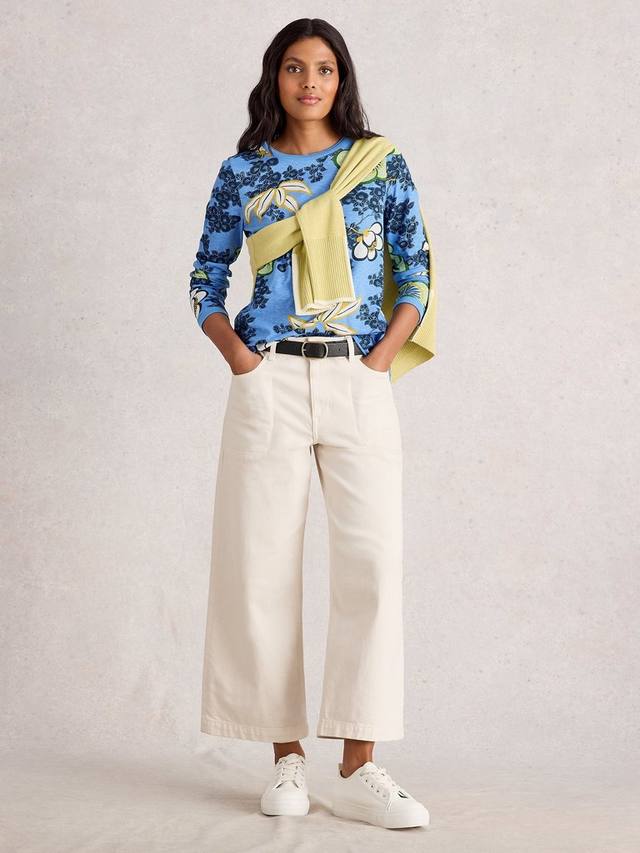 Топ Clara Floral из джерси White Stuff, Mid Blue
Топ Clara Floral из джерси White Stuff, Mid Blue