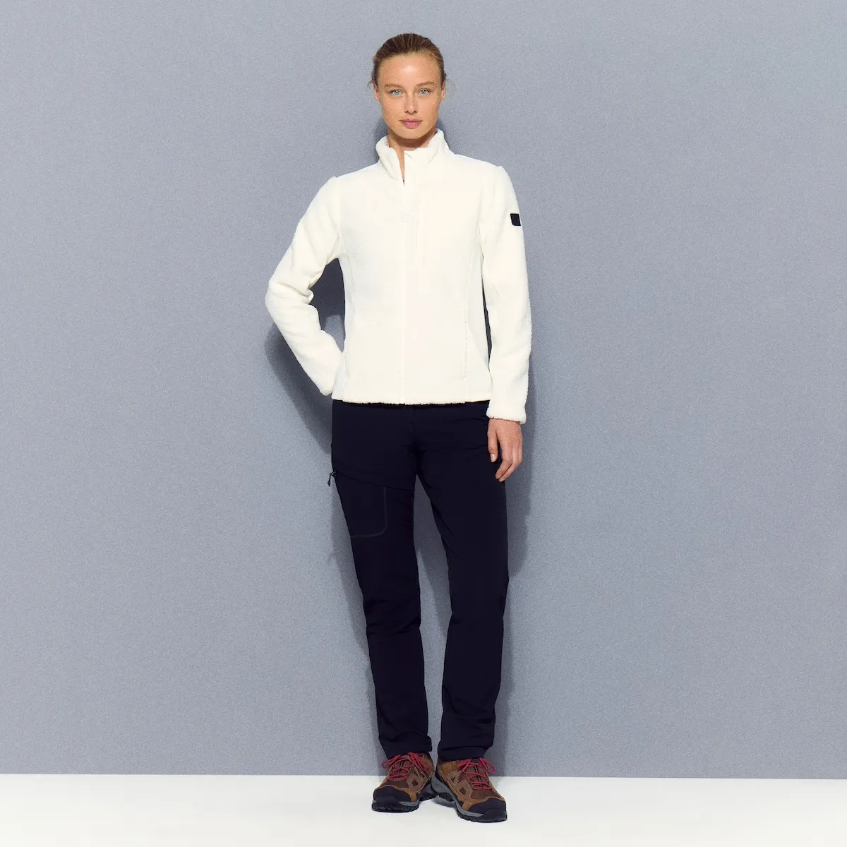 Женский флисовый свитер из овечьей шерсти Mountain Pro Mountain PRO, белый
Женский флисовый свитер из овечьей шерсти Mountain Pro Mountain PRO, белый