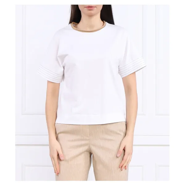 Блузка стандартного кроя Peserico, белый
Блузка стандартного кроя Peserico, белый