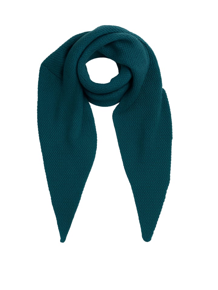 Мягкий вязаный шарф с тонкой текстурой бирюзового цвета. Faera
Мягкий вязаный шарф с тонкой текстурой бирюзового цвета. Faera