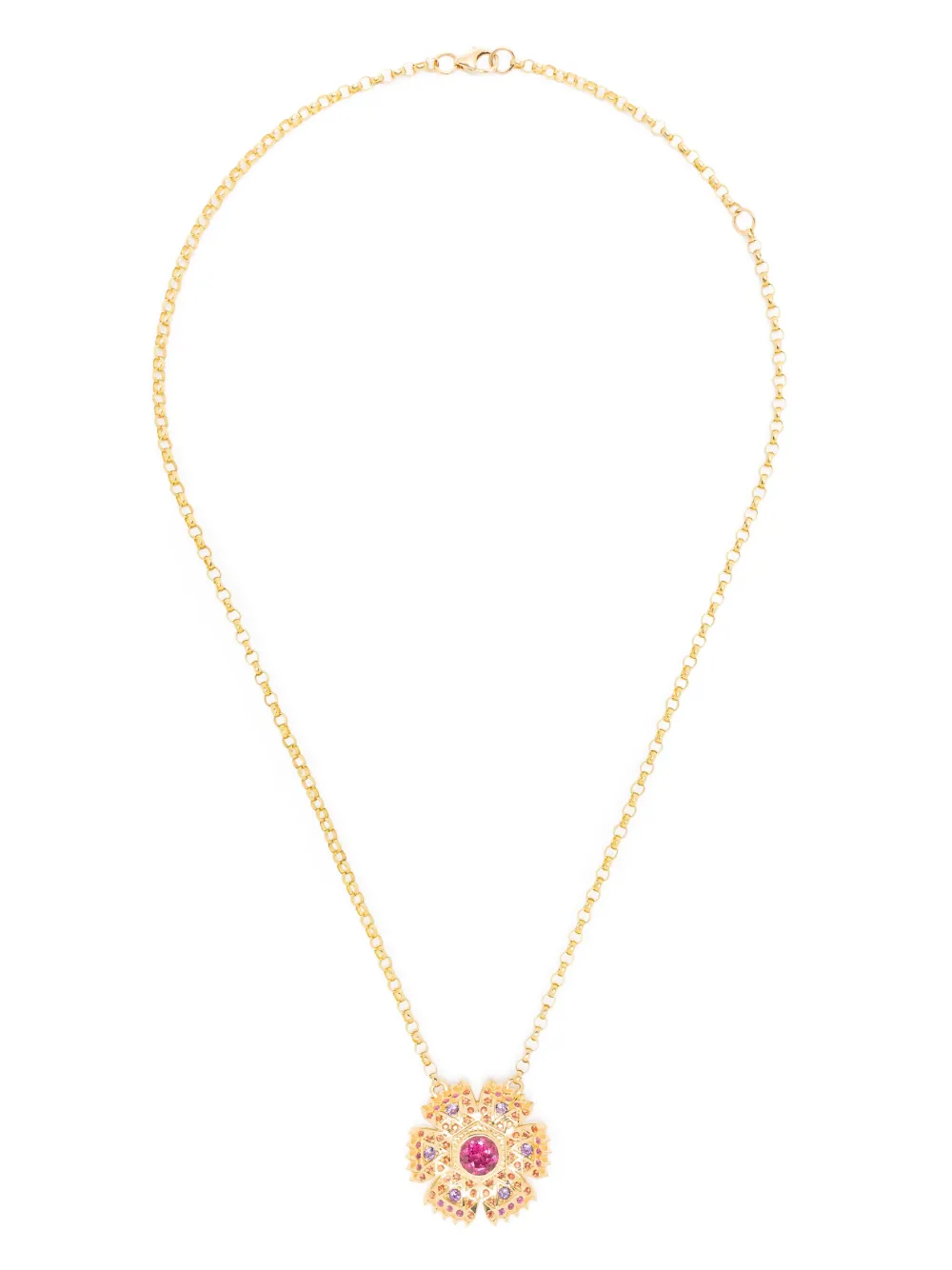 Колье Petunia из желтого золота с камнями Harwell Godfrey, золотой
Колье Petunia из желтого золота с камнями Harwell Godfrey, золотой