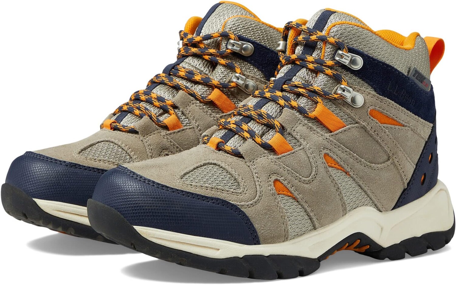 Походная обувь водонепроницаемая Trail Model Hiker Water Resistant L.L.Bean, цвет River Rock/Classic Navy
Походная обувь водонепроницаемая Trail Model Hiker Water Resistant L.L.Bean, цвет River Rock/Classic Navy