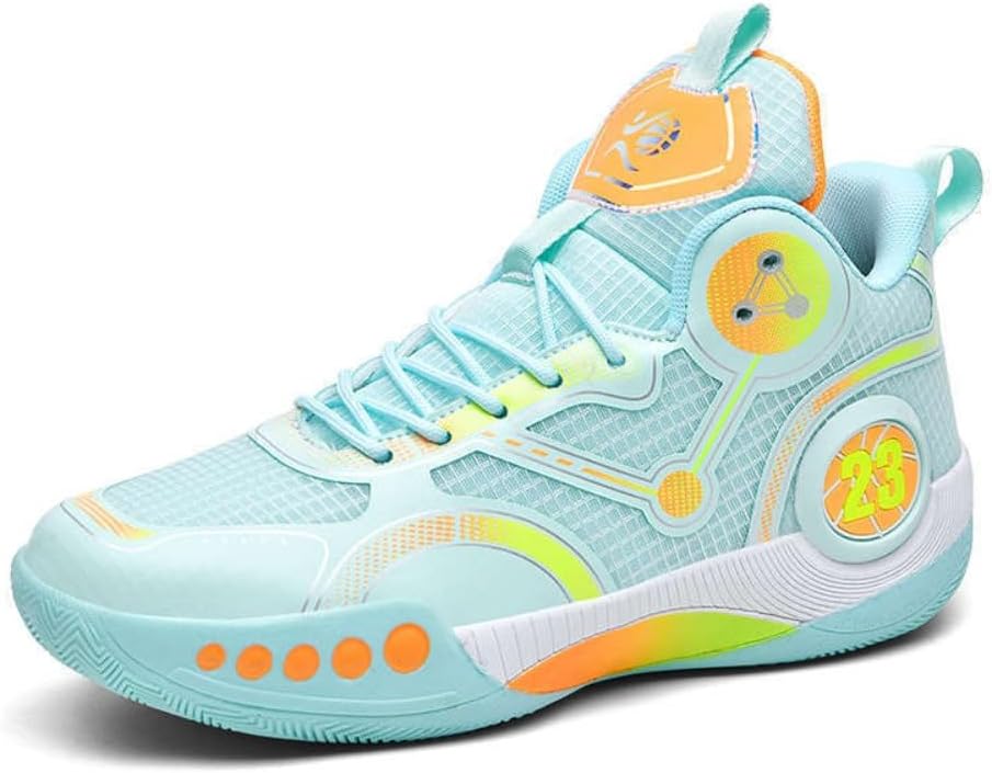 Мужские баскетбольные кроссовки High Top Дышащие, не скользящие амортизирующие кроссовки для спортивных тренировок на цементном корте Spedify, зеленый
Мужские баскетбольные кроссовки High Top Дышащие, не скользящие амортизирующие кроссовки для спортивных тренировок на цементном корте Spedify, зеленый