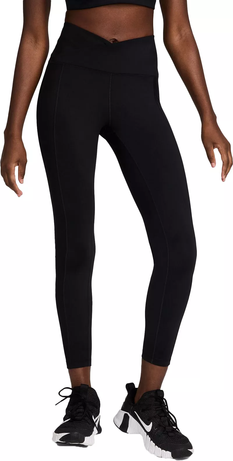 Женские леггинсы Nike с завышенной талией и одним запахом, размер 7/8, черный
Женские леггинсы Nike с завышенной талией и одним запахом, размер 7/8, черный