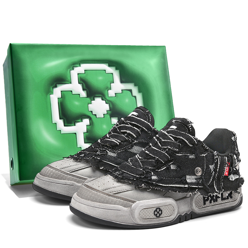 Низкие, износостойкие, противоскользящие мужские кроссовки для скейтбординга PXFLR, Denim Blue - Box
Низкие, износостойкие, противоскользящие мужские кроссовки для скейтбординга PXFLR, Denim Blue - Box