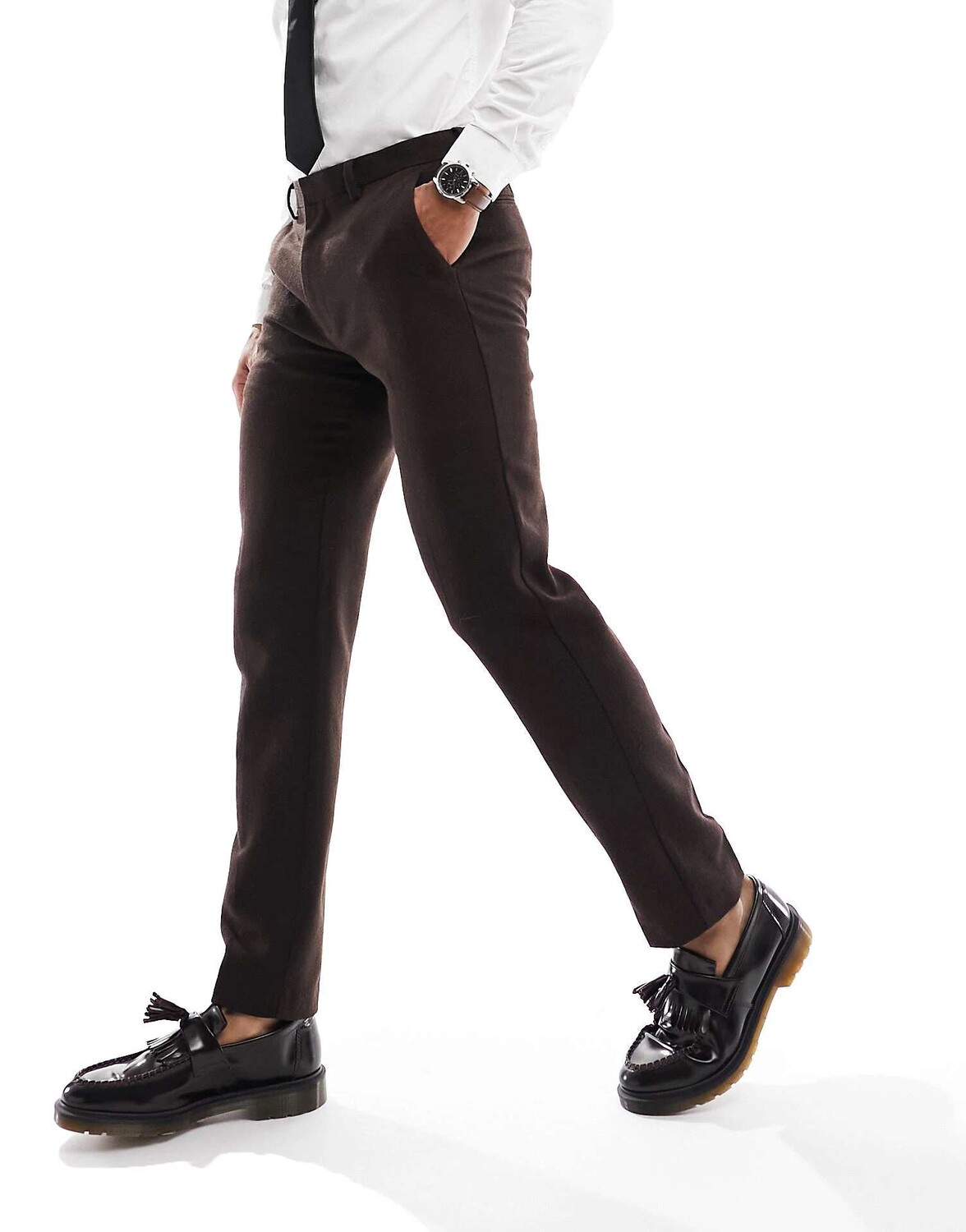 Темно-коричневые узкие брюки из шерстяной ткани ASOS Wedding, Коричневый, Темно-коричневые узкие брюки из шерстяной ткани ASOS Wedding
Темно-коричневые узкие брюки из шерстяной ткани ASOS Wedding, Коричневый, Темно-коричневые узкие брюки из шерстяной ткани ASOS Wedding