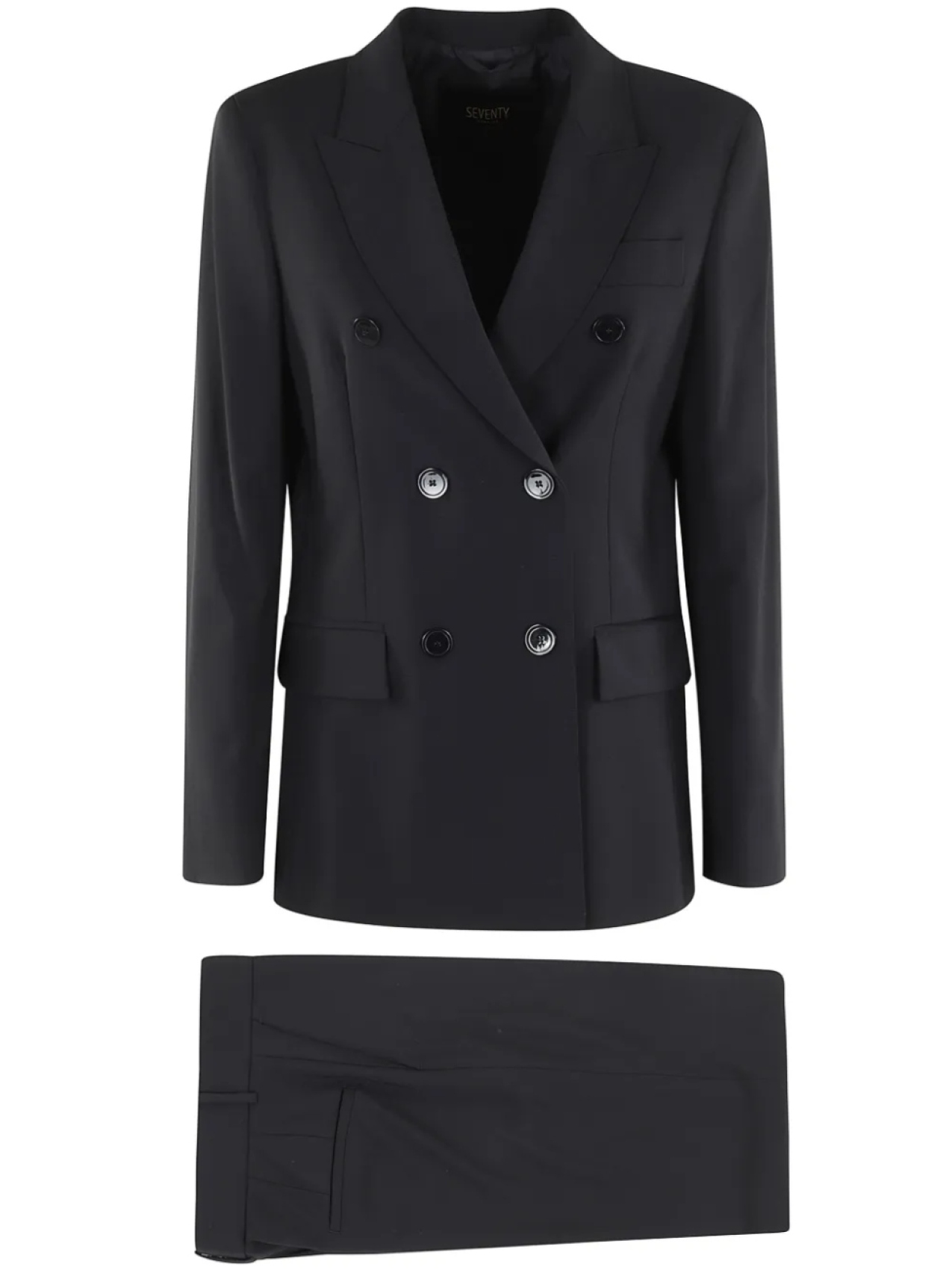 Костюм из смесовой вирджинской шерсти Seventy, синий 
Костюм из смесовой вирджинской шерсти Seventy, синий