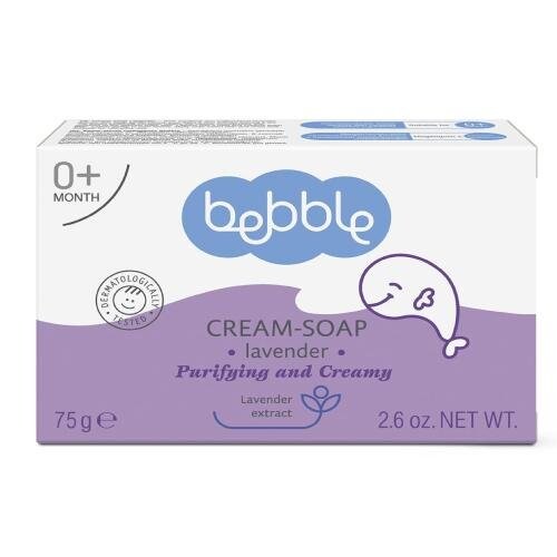 Мыло детское "Лаванда", 75г Bebble
Мыло детское "Лаванда", 75г Bebble