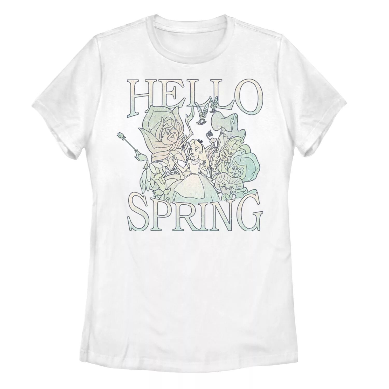 Детская футболка Disney's Alice in Wonderland с рисунком Hello Spring Licensed Character
Детская футболка Disney's Alice in Wonderland с рисунком Hello Spring Licensed Character