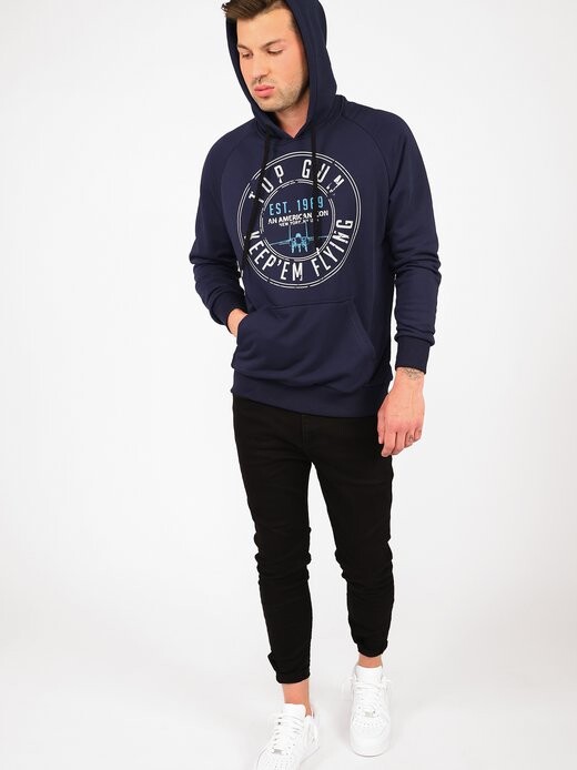 Толстовка с капюшоном Topgun, синий
Толстовка с капюшоном Topgun, синий