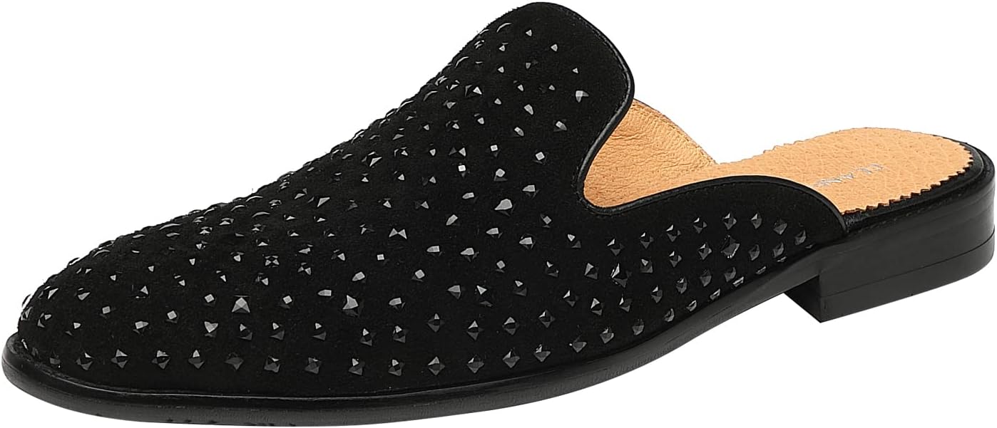 Мужские лоферы ELANROMAN без задника, черные, из натуральной кожи, мюли, тапочки, обувь на легком надевании
Мужские лоферы ELANROMAN без задника, черные, из натуральной кожи, мюли, тапочки, обувь на легком надевании